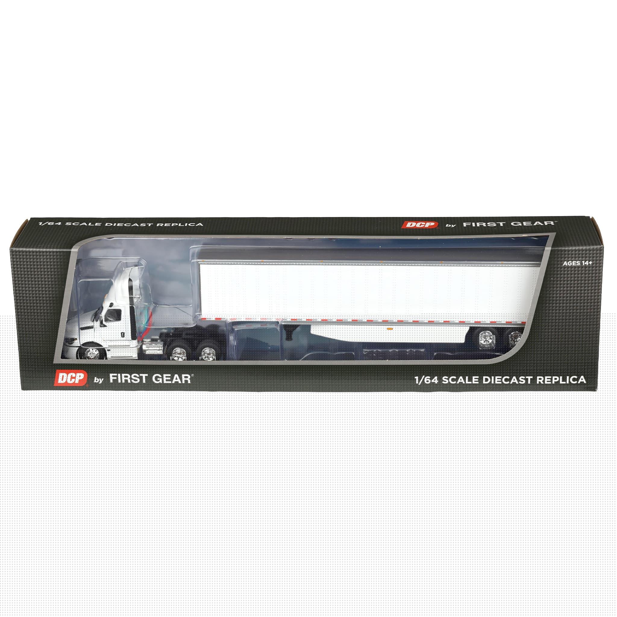 First Gear DCP 1/64 Freightliner Cascadia Fifth Generation Day Cab Semi Truck, 53ft Utility Trailer 60-2001