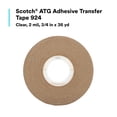 thumbnail image 2 of Cinta adhesiva de transferencia 3M Scotch ATG 924, transparente, 18 mm x 33 m, 2 of 6