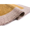 thumbnail image 5 of Well Woven Madison Shag Cozumel Modern Border Gold 5' x 7'2" Thick Area Rug, 5 of 6
