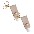 thumbnail image 1 of Oleegame 2PC Travel Bottle And Keychain Holder Refillable Empty Bottles For Hand Sanitizer Pink, 1 of 2