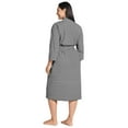 thumbnail image 3 of Jockey Women's Plus Size Everyday Essentials Cotton  Long Robe, 3 of 3
