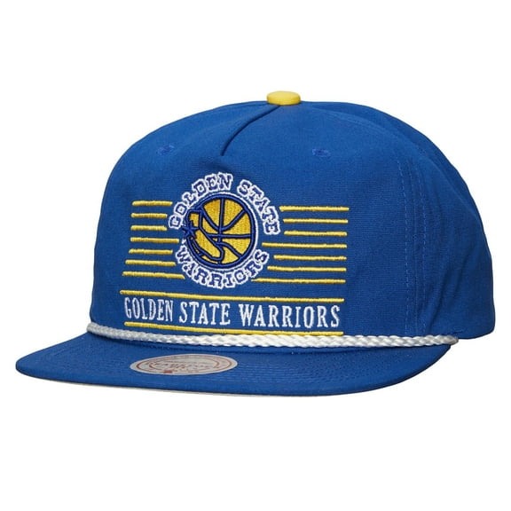 Men's Mitchell & Ness Royal Golden State Warriors Ascend Deadstock Snapback Hat