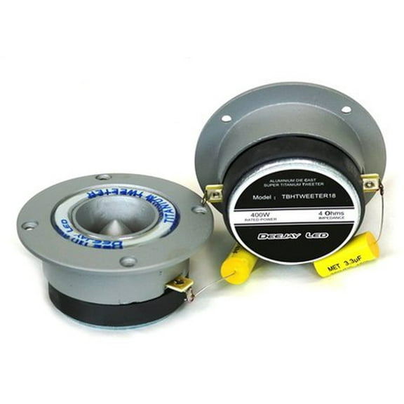 Deejayled TBHTWEETER18 Pair Bullet Tweeters