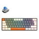 thumbnail image 2 of Juego de teclas de teclado mecánico T60 para Gamer teclado inalámbrico Likrtyny portátil con cable tipo C 24G 62 teclas para ordenador portátil y PC Hotswap, 2 of 4