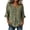 Multicolor 3, variant on Womens Tops and Blouses for Dressy Casual, Summer Floral Print Loose Fit Top with Ornamental Button, Ruffle Sleeve V-Neck Shirts, Size S-XXXL
