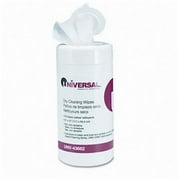 Universal 43662 Dry Cleaning Wipes, 5 x 10, 50/Pop-Up Pack