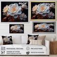 thumbnail image 4 of Designart "Ranunculus composition" Floral Floater Framed Canvas Wall Art, 4 of 7