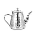 thumbnail image 2 of GUOOL Bouilloire en Acier Inoxydable avec Infuseur Amovible Cafetière Théière Argent, 2 of 9