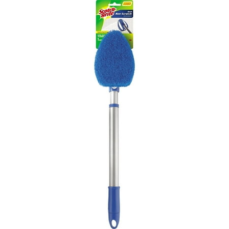 TT UP Shower & Bath Scrubber, 1 Pack. The Cleaning Head Is Replaceable, For Even Greater Convenience., Fast