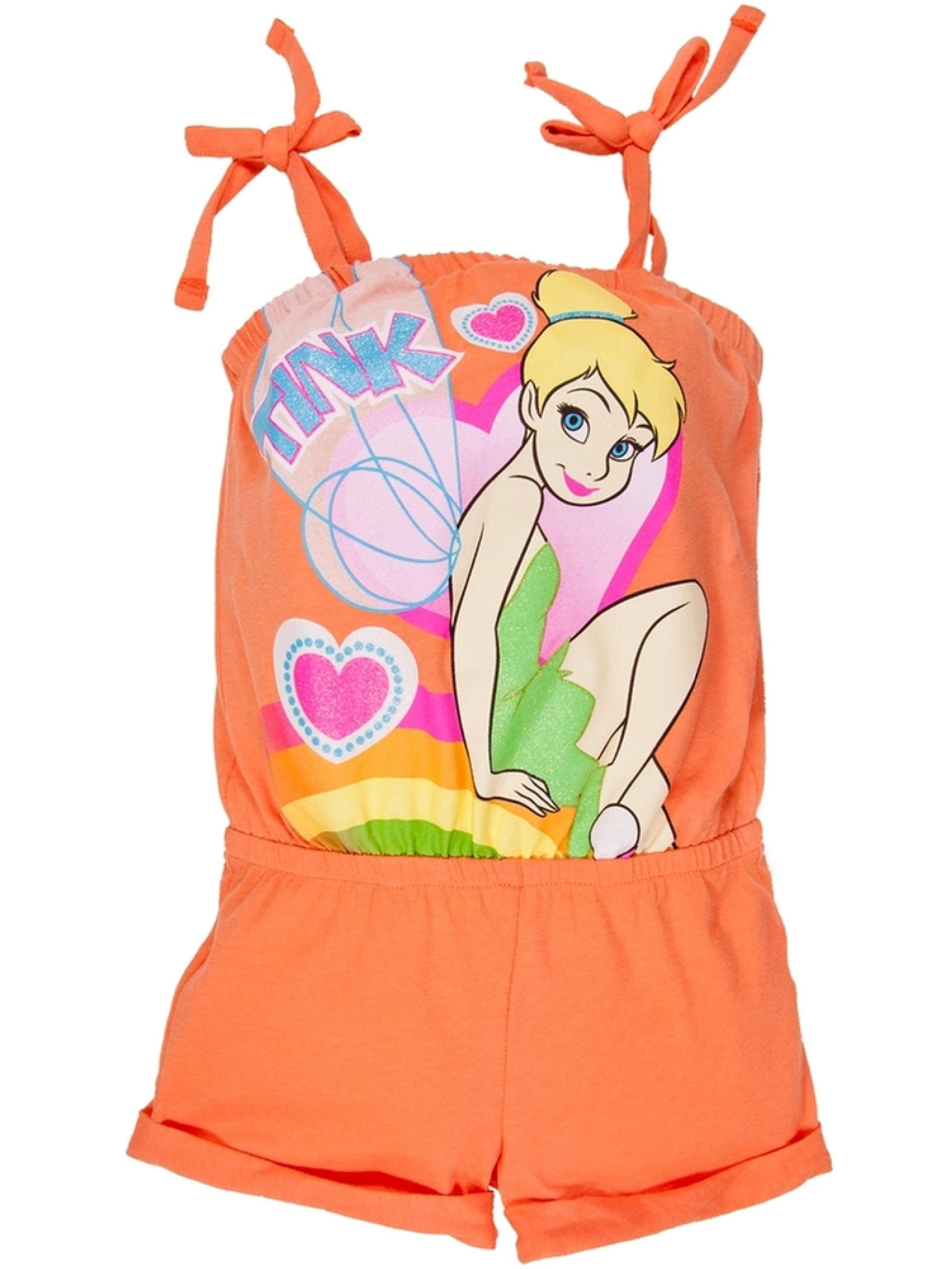 Tinkerbell In Hearts Girls Juvy Jumper Shorts