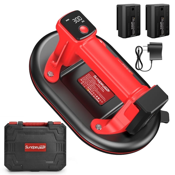 Ventosa eléctrica de vidrio SundpeyPro de 300 kg de carga máxima