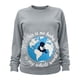 thumbnail image 4 of RKSTN Women's Maternity Crewneck Sweatshirts Plus Size Pregnancy Graphic Print Long Sleeve T Shirts Pullover Hoodless Sweatshirts Tops Womens Casual Oversized Round Neck Comfy Funny Printed Shirts, 4 of 7
