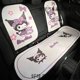thumbnail image 3 of Sanrioed-cojín de asiento cómodo con estampado de Kuromi para coche, accesorios de decoración para automóvil, respaldo corto de felpa Kawaii, 3 of 5