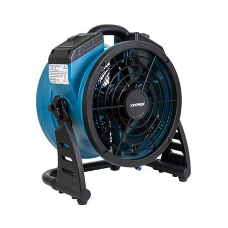 

Xpower FM-65B Portable Battery Operated Rechargeable Cordless Variable Speed Outdoor Cooling Misting Fan & High Velocity Air Circulator