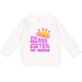 thumbnail image 2 of Inktastic I'm the Big Sister to Twins. Toddler Sweatshirt, 2 of 4
