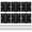 Black-6 Pack, variant on Ball Bearing Door Hinges 3.5 X 3.5 Inches Brushed Nickel Square Corner Heavy Duty Stainless Steel No Squeak And Non Removable Pin 6 Pack