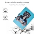thumbnail image 2 of Allytech Galaxy Tab A 10.1 2019 Case T510 T515 Case with Pencil Holder, Folio Shockproof Cover Kickstand Shell Stand Viewing Angle Card Pocket Slim Sleeve for Samsung Tab A 10.1 Inch 2019,Mr.Elephant, 2 of 7