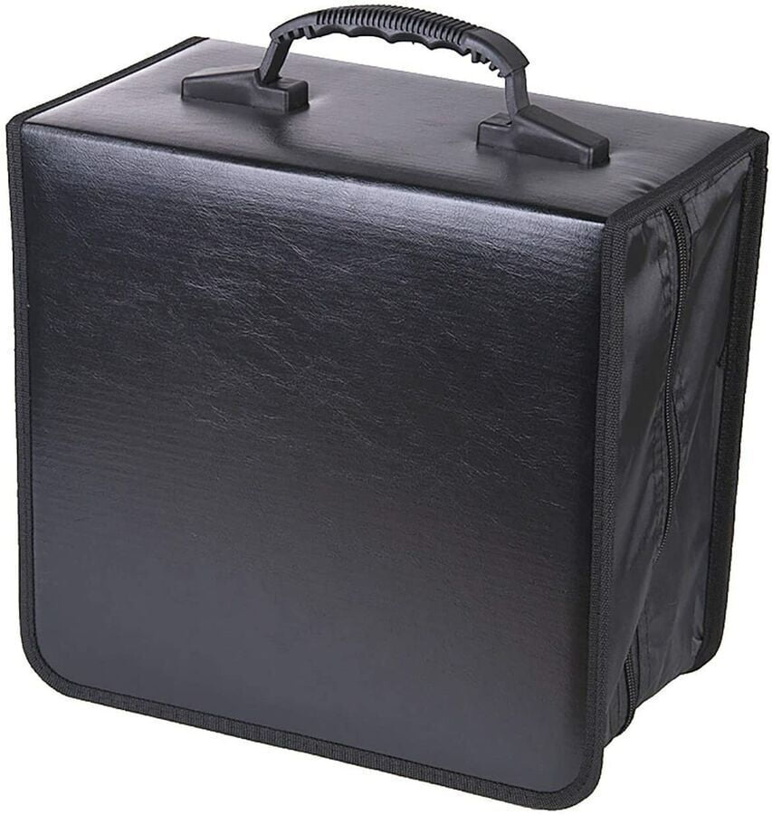 CD DVD Case Storage Bag, 520 Disc Organizer Holder