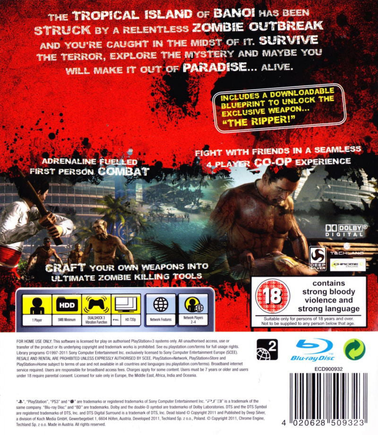 Dead Island Special Edition (Factory ) (Playstation 3) - Walmart.com