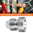 thumbnail image 4 of Boquilla Alta Presión Inserto Acero Inoxidable Núcleo Pulverización Olla Accesorios Máquina Limpieza PA Alta Presión (1 0mm), 4 of 9