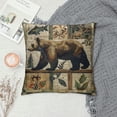 thumbnail image 2 of Qinduosi Rustic Throw Pillow Covers - s Pillow Cover Inch Country Pillow Case Moose Pillows Cushion Covers Decorative for Couch Bed, 2 of 5