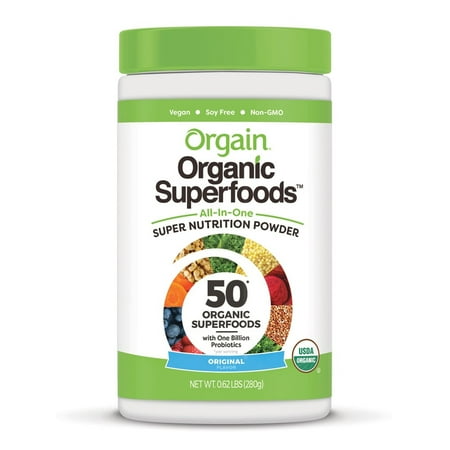 Orgain Organic Superfoods All-In-One Super Nutrition Powder Original -- 0.62 Lbs