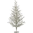 thumbnail image 1 of 40 Inch Tinsel Christ mas Tree Antique Silver - 3.33 Foot Tinsel Pine Tree, 1 of 1