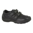 thumbnail image 1 of Roamers Boys Twin Touch Fastening Leather Shoe With Toe Guard, 1 of 2