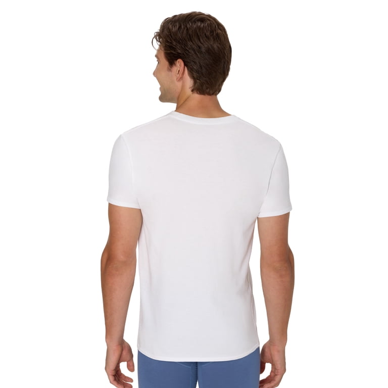 Hanes Men's Cotton Stretch Undershirt 6-Pack photo 5