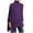 Purple, variant on Women Blouses Trendy Shirts Women Long Sleeve Silk Undershirt Scrub Star Tops Long Neck Tee Shirts under 5 T Loose Fit Turtleneck Olive Sleeve Shirt Ladies Tops 3x Tee Navy S