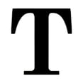 thumbnail image 1 of Bewildely Hi.FANCY-pegatina de espejo con letras en inglés, calcomanías con espejo acrílico 3D del alfabeto, papel tapiz para decoración del Decoración del hogar Negro letra T, 1 of 3