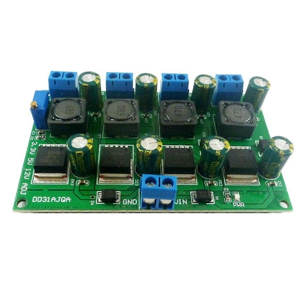 3A 4 Channels Multiple Switching Power Supply Module 3.3V 5V 12V ...