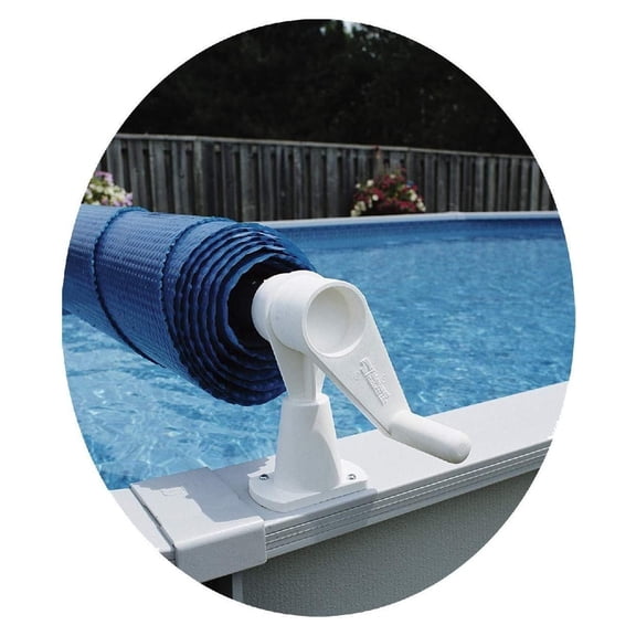 Above Ground Pool Reel Ends Kit | Solar Cover Reel System Base | Fits Round & Oval Pools | Replacement Parts