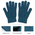 thumbnail image 2 of 1 Pair Winter Warm Knitted Gloves Flexible Full Finger Gloves Thicken Gloves, 2 of 10