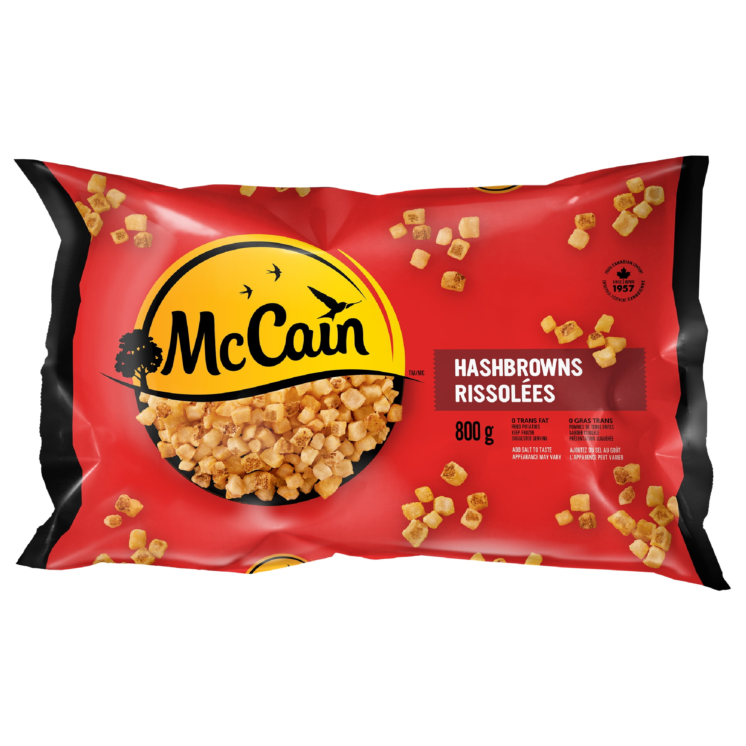 Pommes de terre rissolées en dés McCainᴹᴰ 800g