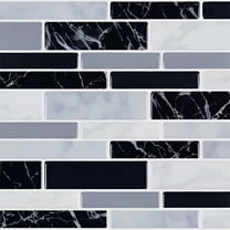 LAMIRO 10-Pack Wall Panels Peel and Stick,Self Adhesive Waterproof Foam Wallpaper for Bedroom,Bathroom,Kitchen,6x6inch