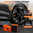 Electric Car Jack Kit 5Ton 12V Hydraulic Car Jack Lift with Electric