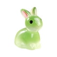 thumbnail image 2 of Easter Luminous Moss Ornament, 3 Inch Hand-Painted Resin Figurine – for Mini Garden, Tabletop, Party Decor – Multicolor, 2 of 7