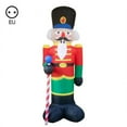 thumbnail image 1 of CNKOO 6 FT Christmas Inflatables Santa Clause Riding The Polar Bear with Shaking Head Outdoor Decorations Clearance Blow Up Yard Decor with LED Lights for  Holiday Party Indoor Garden Law, 1 of 5