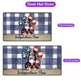 thumbnail image 5 of Patriotic Bernese Mountain Dog 4th of July Independence Paws Desk Mat Full Keyboard Mouse Pad Berner Lover Gifts Large Mousepad - 02010, 5 of 5