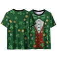 thumbnail image 5 of St. Patricks Day Shirts for Men Funny Printed T Shirts Short Sleeve Round Neck Top Casual Summer Graphic Tees Irish Festival Outfit, 5 of 8