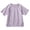 Purple, variant on Asxite Toddler Tshirt Breathable Short Sleeve Crew Neck Active Casual Summer Tops 2-12Y