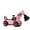 Pink, variant on HAOAN Kids Excavator Toy, Play Excavator with 4D Lights and Music, Vehicle Toys Gifts for Kids Boys and Girls, Blue
