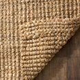 thumbnail image 3 of Safavieh Natural Fiber Collection NF747A Handmade Farmhouse Premium Jute Area Rug, 5 x 5 Square, Natural, 3 of 5