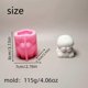 thumbnail image 3 of 3D Rabbits Candle Molds Casting Molds Lovely Animal Silicone Mould Ornament Molds for Chocolate Fondant Decorations, 3 of 4