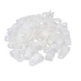 thumbnail image 1 of Abrazadera para cables WOIWO tipo R de nailon blanco, 100 piezas (3,2 mm de diámetro), 1 of 3