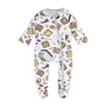 thumbnail image 1 of Mud Pie Baby Avocado Toast Sleeper, 6-9 Months, 1 of 2