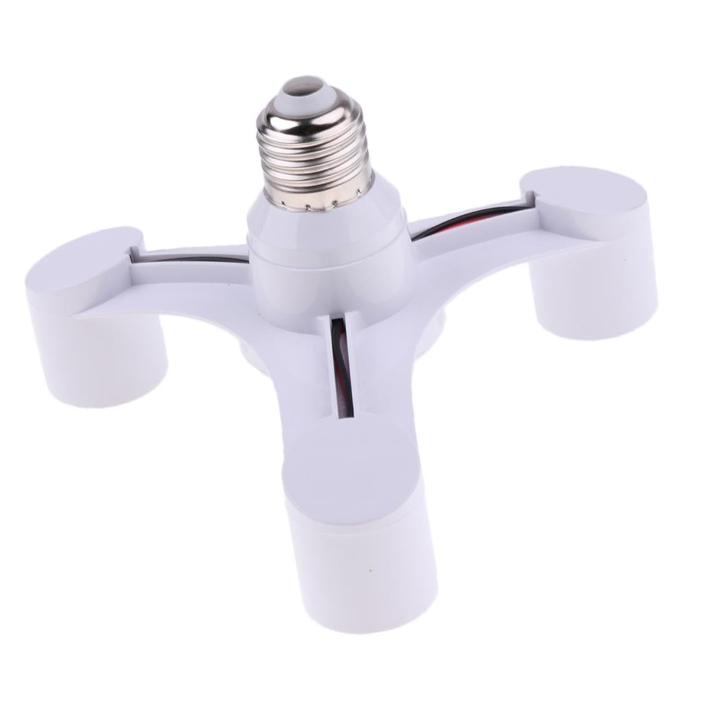 Bulbs Socket Splitter Adapter Holder E27 to E27