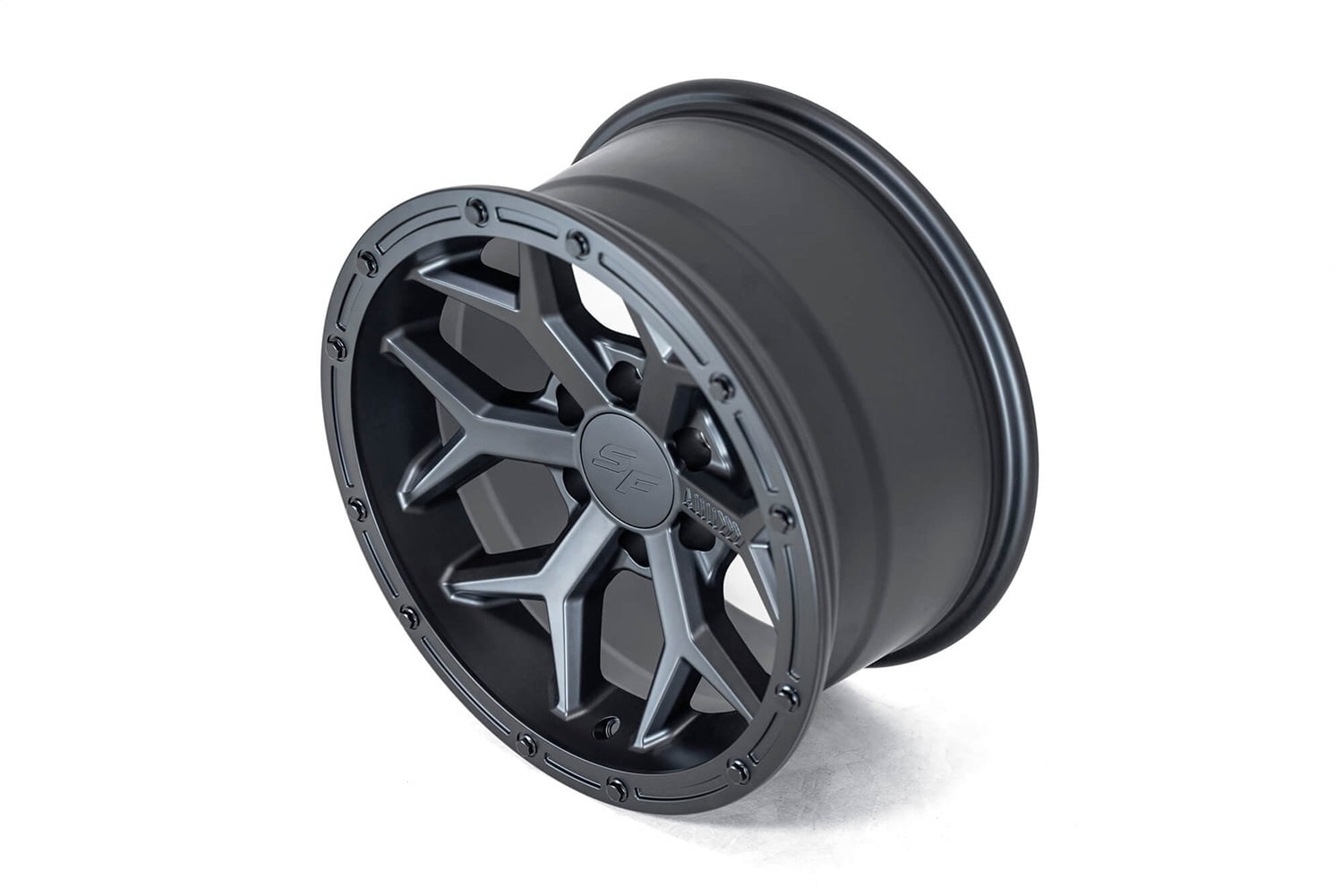17" Black AD01 Wheel by Addictive Desert Design Wheels AD01-17856F00-MB