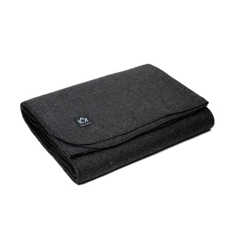 Arcturus Lake Tahoe Wool Bed Blanket - Queen Size (90"x 96") - Thick, Washable, Large Wool Blanket